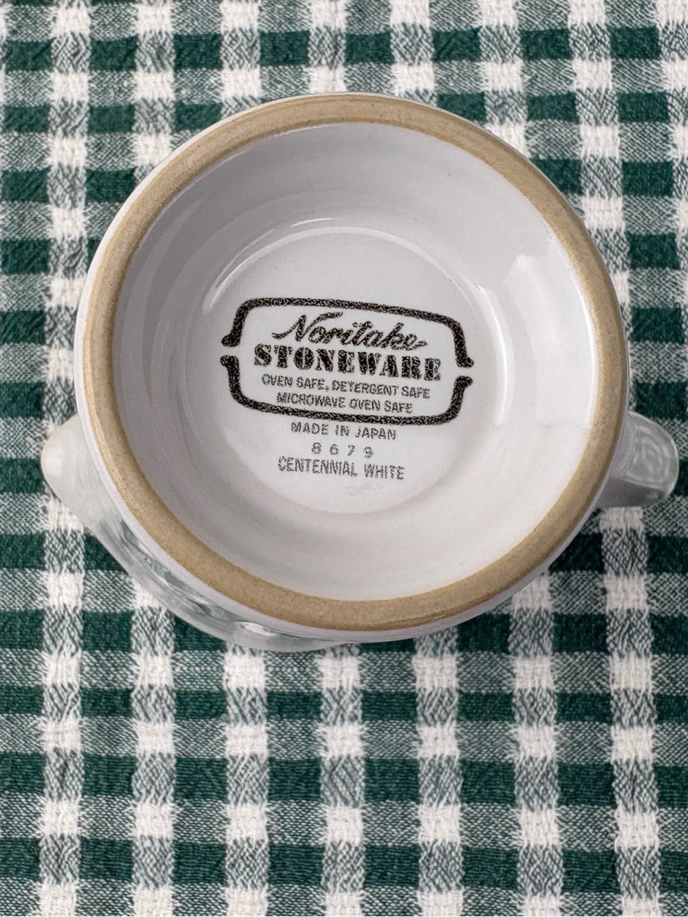 Noritake Stoneware Centennial White Creamer and Sugar Bowl with Lid Set